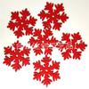 Serie Roja Navideña Colgantes Decorativos Creativos DIY Imagen de Dibujos Animados Artesanías de Madera Colgantes de Viruta de Madera para Disparos