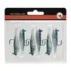 Cebo Artificial 9cm 12g Anzuelo Único Cola en T Plomado Hundimiento Señuelo Blando Venta al por Mayor Señuelo de Natación