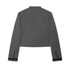 Traje de Chaqueta de Verano para Mujer Estilo Europeo y Americano 2026 con Botones de Nudo 61707