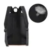 Mochila Elegante de Color Puro Personalizada Gran Capacidad Simple para Estudiante de Secundaria Moda Mochila para Computadora con USB