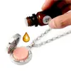 Árbol de la vida hueco colgante de aromaterapia collar de aceite esencial 15 mm difusor de acero inoxidable perfume joyería de pareja Amazon