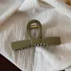 Grampo de Cabelo Grande de Alta Qualidade Estilo Coreano com Acabamento Brilhante para Mulheres, Adequado para Penteados Updo, Acessório de Cabelo Tipo Pinça de Tubarão