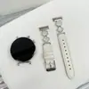 Adecuado para Correa de Reloj Huawei Gt7/4 Watch6Gt3Pro Pulsera de Estilo Pequeño Fragante de Nácar Correa de Reloj de Cuero