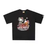 Suministro mayorista transfronterizo Chaopai de comercio exterior a 260g éxito de ventas BAPE cabeza de simio tiburón camiseta de manga corta 21