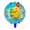 Pokemon pikachu pikachu Pokemon Elfos Bola Sapo Maravilhoso Jeni Tartaruga Pokemon Balão de Filme de Alumínio