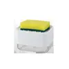 Cepillo para Lavar Platos de Cocina Cepillo para Limpiar Ollas Detergente para Ollas Dispensador de Líquido Tipo Prensa Caja Limpiadora Cepillo Botella Dispensadora de Jabón Líquido Automática