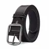Cinturón con Hebilla de Pin para Hombre Joven Estilo Hong Kong Tendencia Trendy Ins Sencillo Cinturón para Jeans Unisex Versátil Cinturón para Pantalones
