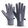 Guantes de Ciclismo Otoño e Invierno Cálidos para Hombre y Mujer Guantes de Terciopelo a Prueba de Viento y Resistentes al Frío para Exterior Antideslizantes Resistentes al Desgaste Guantes Cálidos