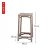 Silla de Tutor Grande Imitación Antigua Corte Blanco Blanco Olmo Viejo Silla de Respaldo Redondo Silla de Té Silla de Respaldo Estilo Chino Nuevo Silla de Montaje de Madera Maciza al por Mayor