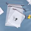 [Bolsas de Almacenamiento para Viaje] Bolsas con Cordón para Zapatos y Equipaje, Bolsas para Empacar Ropa Interior, Ropa y Artículos Varios, Bolsas a Prueba de Polvo para Zapatos