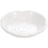 Melamina imitación porcelana blanco plato para condimentos redondo restaurante tienda de hot pot plato pequeño plato para mojar plato para salsa de soja plato pequeño comercial