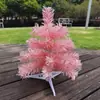 Estilo Celebridad de Internet Navideño 60cm Rosa Mini Flor de Cerezo Rosa 45cm Árbol de Navidad Rosa Decoración Navideña Regalo