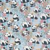 Tela Jacquard Teñida en Hilo de Algodón y Poliéster con Patrón de Panda Lindo Productos para Niños Productos para Mascotas Cojín de Sofá Tela Jacquard