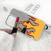 Comercio Exterior Más Vendido Marca de Moda Funda de Teléfono Llama Funda Espejo Graffiti Iphone17 Cubierta Protectora Agujero Grande Apple 16/15