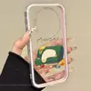 Adequado para Capa de Celular Vivox300, Vovix90 de Alta Qualidade Divertido Novo Desenho Animado Feminino Pormini Pato Preguiçoso