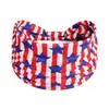 Diadema de Yoga Bohemia Retro Estampada Europea y Americana Diadema Deportiva para Mujer Anti-Sudor Correr Versión Ancha Pañuelo Africano