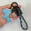 Colgante llavero de cuero Año del Caballo, un práctico regalo de Año Nuevo con temática de caballo zodiacal, un amuleto de la suerte y una correa para teléfono de aleación de zinc