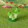 Paisajismo Forestal Micro-Paisaje Adornos de Hongos Artificiales Manualidades de Resina DIY Decoraciones de Jardinería para Suculentas y Bonsáis