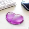 Mengtian Crystais Criativos Apoio de Pulso de Silicone para Computador Escritório Tamanho Pequeno Apoio de Mão Almofada Macia Mouse Mão Mouse Pad