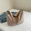 Gran Capacidad Estilo Perezoso Estilo Occidental Estilo Japonés Tendencia Artística Hombro Cruzado Casual Estilo Coreano Bolso Sencillo Tipo Dumpling para Estudiantes