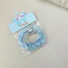 Set de Cintas para el Cabello Color Café con Leche Coreano, Bandas para el Cabello Simples y Elegantes, Anillos para el Cabello de Alta Elasticidad, Accesorios para el Cabello de Alta Gama