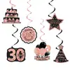 Decoração de Festa Transfronteiriça, Enfeites Pendurados de PVC, Serpentinas Penduradas, Decorações de Teto para Festivais, Feito Sob Medida por Fabricantes