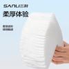 Sanli Toalla Patrón Perla Toalla Facial Tipo Desplegable 60 Piezas Toalla Limpiadora Removedor de Maquillaje Algodón Fibra Natural Mismo Estilo Salón de Belleza