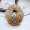 Linda Banda para el Cabello de Peluche de Dibujos Animados Tocado para Muñeca DIY Accesorios para el Cabello Hechos a Mano Banda Elástica Alta Regalos Pequeños Venta al por Mayor