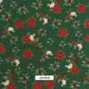 Tecido Roupa Infantil Material Biscoito Tecido de Cama Fundo Produção Cena de Morango Tecido Estampado Natal Desenho Animado