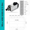 Husillo de Alta Velocidad Changsheng 0.8/1.5/2.2/3/5.5kw Husillo para Máquina de Grabado Husillo Refrigerado por Agua Cabezal de Potencia de Alta Velocidad