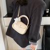 Bolso de Mano Simple de Alta Gama para Mujer 2025 Primavera Nueva Moda Casual Bandolera Bolso de Gran Capacidad