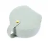 Bolsa pequeña portátil para joyas caja mini portátil de cuero caja de almacenamiento para collares anillos pendientes