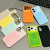 Capa de Celular de Silicone Líquido Magnética de Duas Cores Adequada para iPhone 17 Pro Max, Nova Capa Protetora da Apple