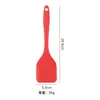 Espátula Pequeña de Silicona Espátula Especial para Sartén Antiadherente Mini Espátula Espátula Única para Saltear Herramienta de Cocina