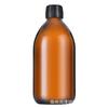 Botella de líquido oral marrón de 30 ml a prueba de luz sub-botella de aceite esencial 100 ml transparente boca de rosca con tapa botella de líquido oral botella vacía
