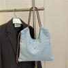 2025 Nueva Moda Color Sólido Casual Simple Gran Capacidad Denim Resistente al Desgaste Bolso de Hombro Bolso Cruzado Bolso Tote para Mujeres