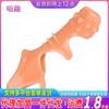 Condón Vaginal Yunman Thorn para Hombre Condón Cabeza de Tortuga de Cristal Extensión de Pene Condón de Bloqueo Retardante Condón de Cuatro Grandes Dientes de Lobo