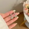 Hermosos y Claros Pendientes de Borla Gota de Rocío para Mujer, Fresco y Súper Hada Nicho Diseño Único Accesorios de Collar Invisible de Gota de Agua