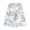 Yidao Vintage 2026 Verano Japonés Retro Peso Pesado Camuflaje Holgado Pantalones Cortos de Trabajo para Hombre Modernos Casuales Pantalones de Siete Cuartos