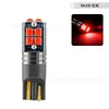 Luz de Posición LED para Coche T10 3030 10 LED Voltaje Amplio Alto Brillo Bombilla Pequeña para Coche Luz de Lectura Luz de Matrícula