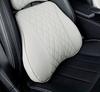 Reposacabezas universal de espuma viscoelástica para coche, protección de cintura y respaldo, accesorios interiores de espuma viscoelástica de alta calidad para las cuatro estaciones.