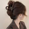 Pinza Elegante y Sofisticada para el Cabello, Nuevo Modelo 2025 para Recogidos en la Parte Trasera de la Cabeza, Pinza de Tiburón Grande para Cabello Espeso, Suministro de Accesorios para el Cabello