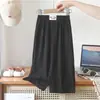 Nuevos Pantalones de Pierna Ancha de Seda Hielo para Niñas Primavera y Otoño Niños Medianos y Grandes Pantalones Casuales Pantalones Sueltos para Casa Pantalones Rectos de Seda Hielo
