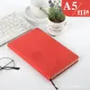 Caderno A5 com Dente-de-leão Capa Mole Papelaria para Escritório Personalizado Atacado Caderno de Estudo Espessado Simples Presente Corporativo