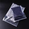 Atacado de Fabricante Pe Saco de Embalagem de Roupa Transparente Saco Ziplock Horizontal para Sutiã Saco Zíper Fosco Pode Ser Personalizado com Impressão de Logotipo