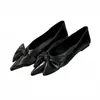 Zapatos de Mujer Chuyuji con Punta Fina, Estilo Nuevo Primavera 2026, Zapatos de Mujer para Combinar con Faldas, Mocasines Bajos con Lazo, Zapatos Planos Rojos