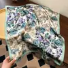 Bufanda de Seda de Hangzhou para Mujer, Moderna y Sencilla, Bufanda Cuadrada 100% Seda Genuina, Bufanda de Seda de Mora de Lujo Ligero, Colección de 53 cm