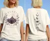 Camiseta de Doble Cara Talla Europea Transfronteriza Ciudad de la Luz de Estrellas Velaris La Corte Nocturna Sjm