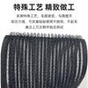 Rulo para cabello color blanco y negro con accesorios para el cabello de velcro, stickers especiales para flequillo de corte libre, artefacto para cabello rizado procesable