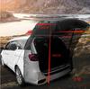 Pantalla Magnética Anti-Mosquitos de Ventilación para Puerta Trasera de Coche para Equipamiento de Viaje en Coche y Maletero